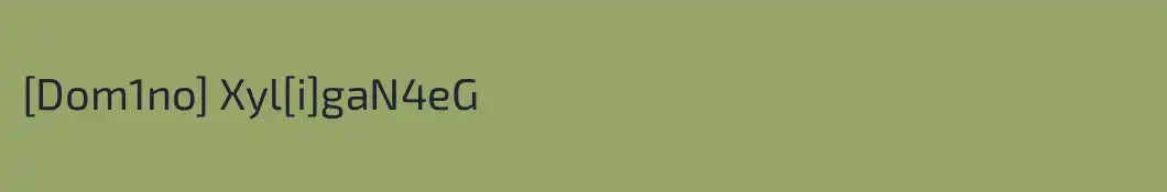 [Dom1no] Xyl[i]gaN4eG